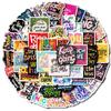 50 Inspirational English Phrase Stickers Diy Mobile Phone Case Luggage Notebook Skateboard Water Cup Creative Stickers