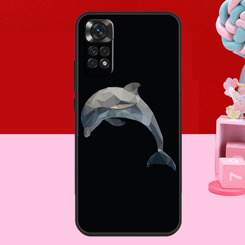 Dolphin Case For Xiaomi Redmi Note 14 13 12 11 10 15 Pro Plus Redmi 15 C 10C 12C 13C 14C Soft Cover