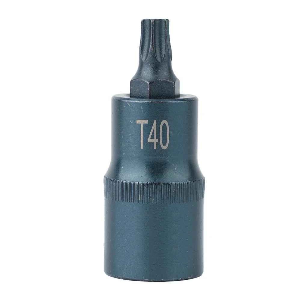Насадка-бита для отвертки Torx 1/2 дюйма, привод для отвертки, головка T40 T45 T50 T55 T60 T70, инструмент-бита для отвертки для трещоточных ключей