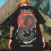 Retro T-Shirts For Men 3d Japanese Dragon Print Male Clothing Summer Casual Short Sleeved Oversized T-Shirt Street Harajuku Tees