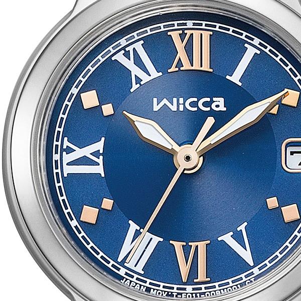 Citizen Женщины KH4-912-71 ( Смотреть wicca Solar-Tech) Круглые часы из нержавеющей стали, аналоговые