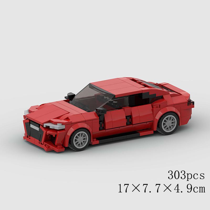 MOC Скорость Спорт Супер Гоночный Автомобиль Модель Строительные Блоки DIY Кирпичи Город Технический Ралли Отличный Гоночный Автомобиль Рождественский Подарок Игрушка
