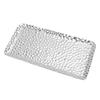 Hammered Tray Exquisite Odorless Stainless Steel Serving Tray for Living Room Bedroom Kitchen