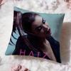 H-Подушка с наволочкой Hailee Steinfeld Премиум-комфорт Двусторонняя наволочка - Дизайн "Два в одном" для любой комнаты и салона автомобиля