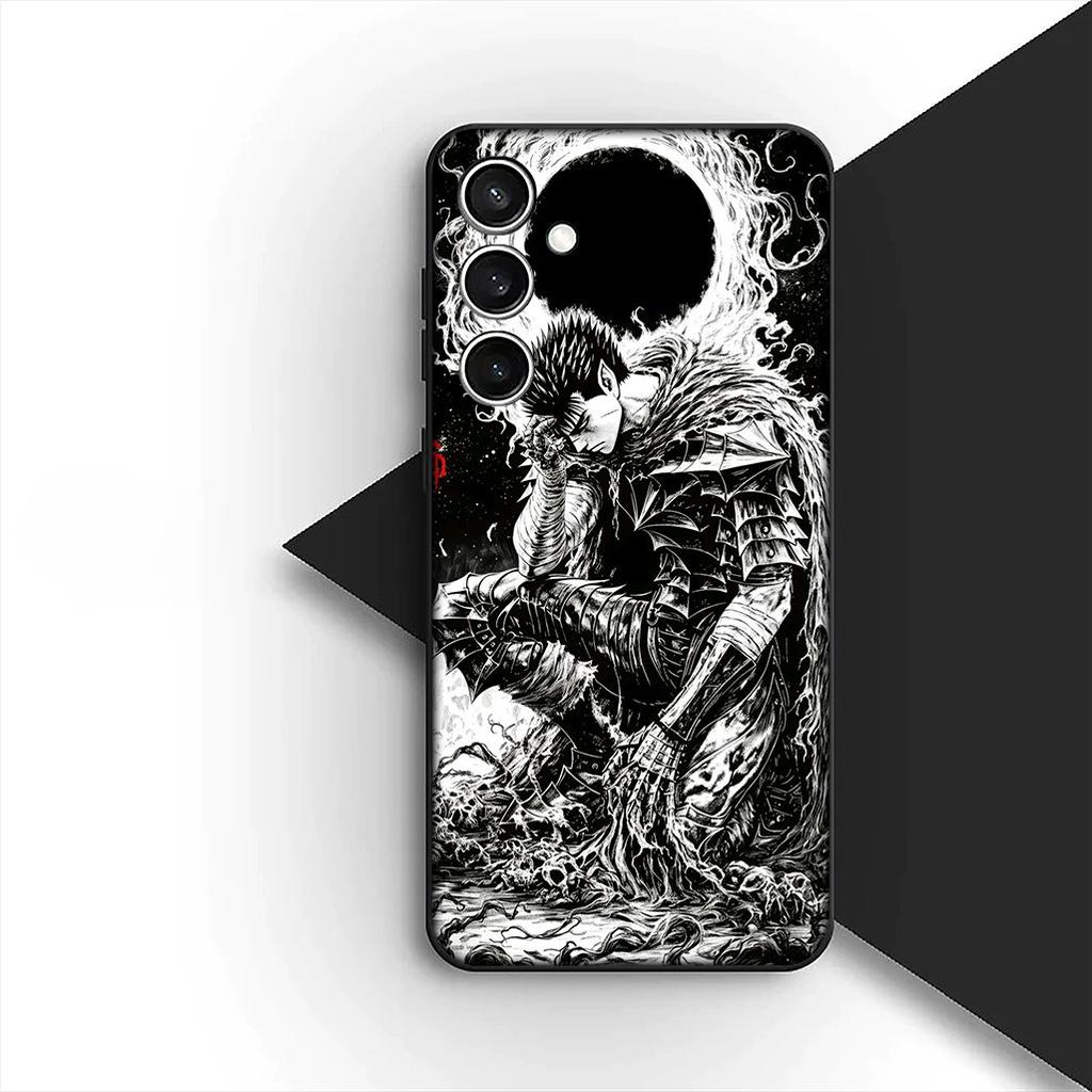 Чехол для Xiaomi Poco C75 C65 C85 X7 X6 M8 F7 F8 Ultra F6 Pro MI PocoF7 Корпус Силиконовый Чехол для Телефона Постер Берсерк Гатс