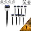 6pcs Solar Outdoor Lights Garden Lamp Solar Powered Waterproof Landscape Path Outdoor for Yard Backyard Lawn Patio Decorative