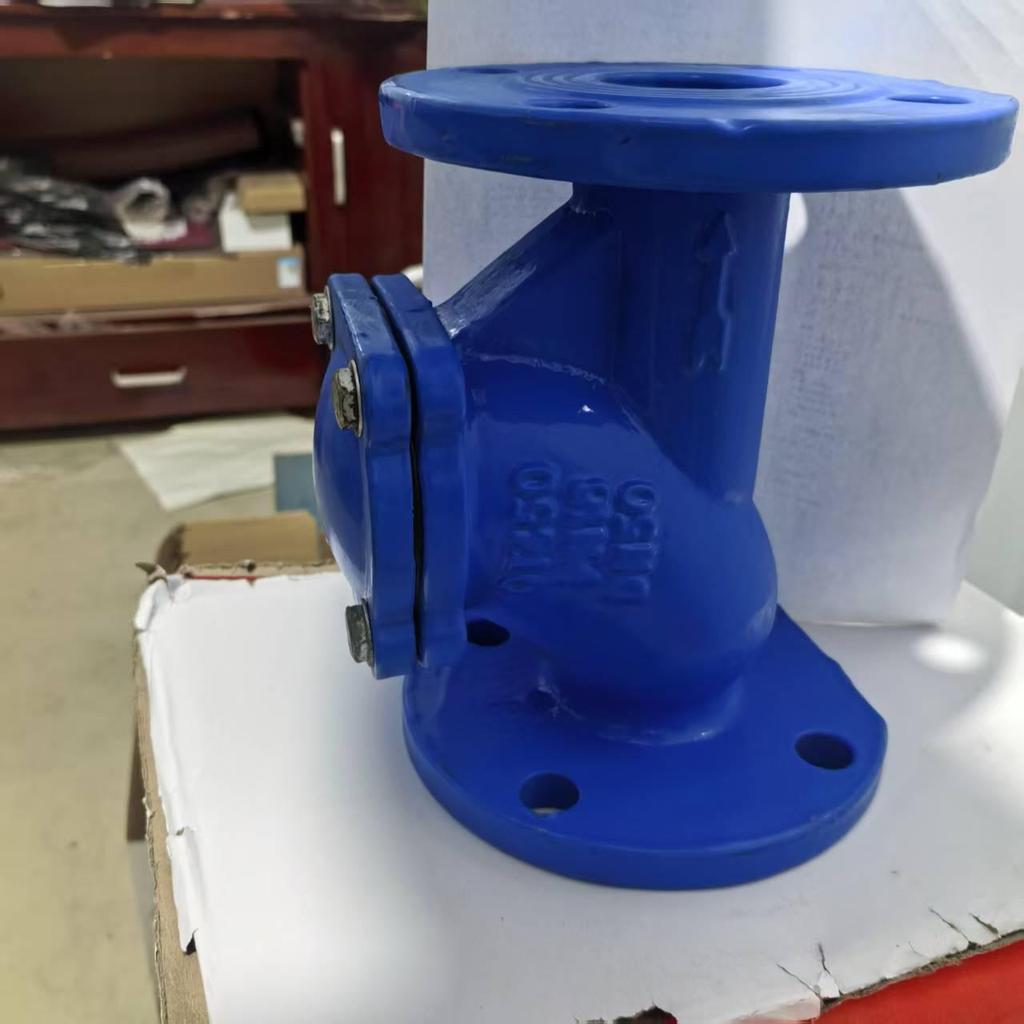 HQ41X Ductile Iron Silent Ball Check Valve for Sewage/Rainwater Pipelines