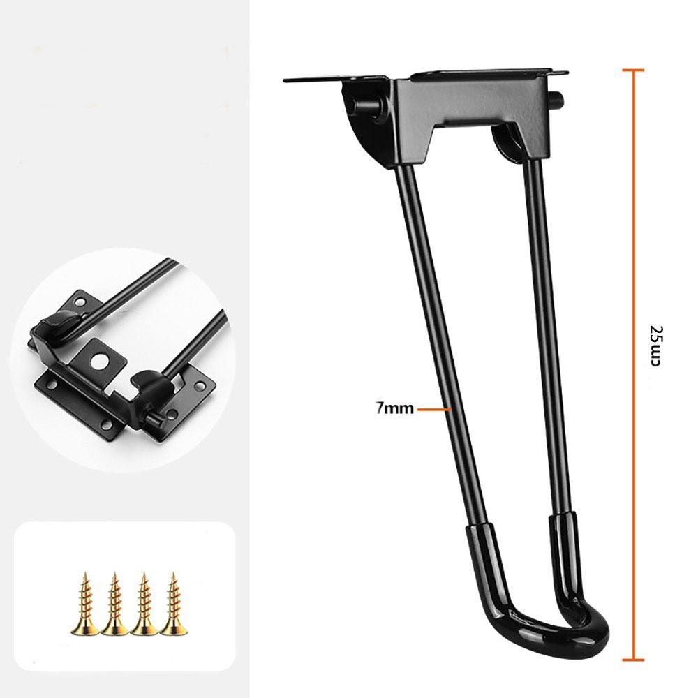 Load Bearing Foldable Table Legs Stainless Steel Folding Furniture Stand Folding Table Legs