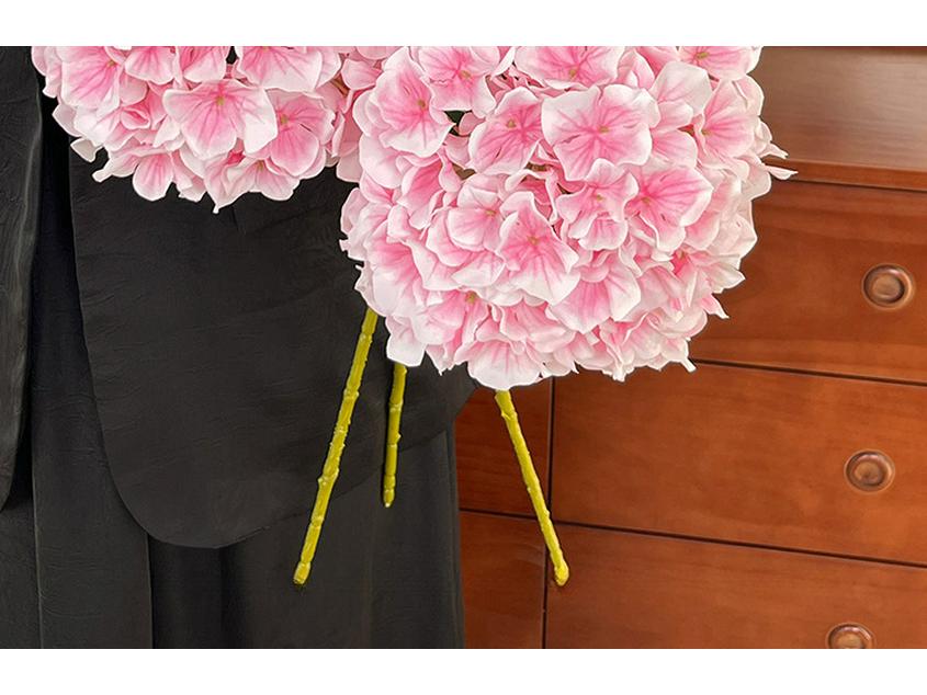 3D-печатные искусственные цветы гортензии Лиза, 144 штуки для цветочных композиций, свадеб, поделок-декораций или имитационных экспозиций.