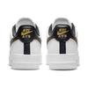 Nike Air Force 1 07 LV8 Metallic Swoosh Pack — белые мужские кроссовки с металлическим золотом, черные DA8481-100