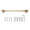 Copper Towel Bar European Style Towel Rack Single Rod Multipurpose Towel Bar Holder for Bathroom
