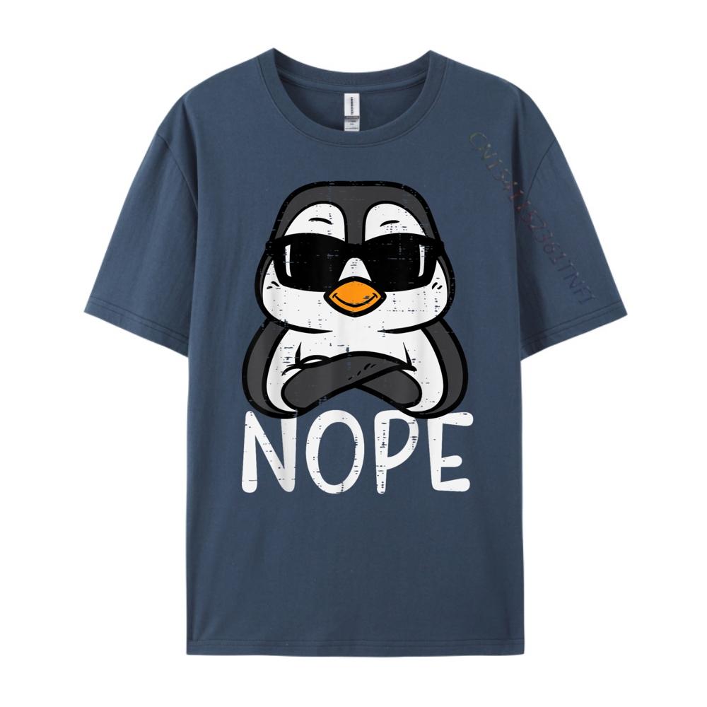 Penguin Nope Sunglasses Cool Toddler Free Shippping Clothes Unisexs Shirts Graphic