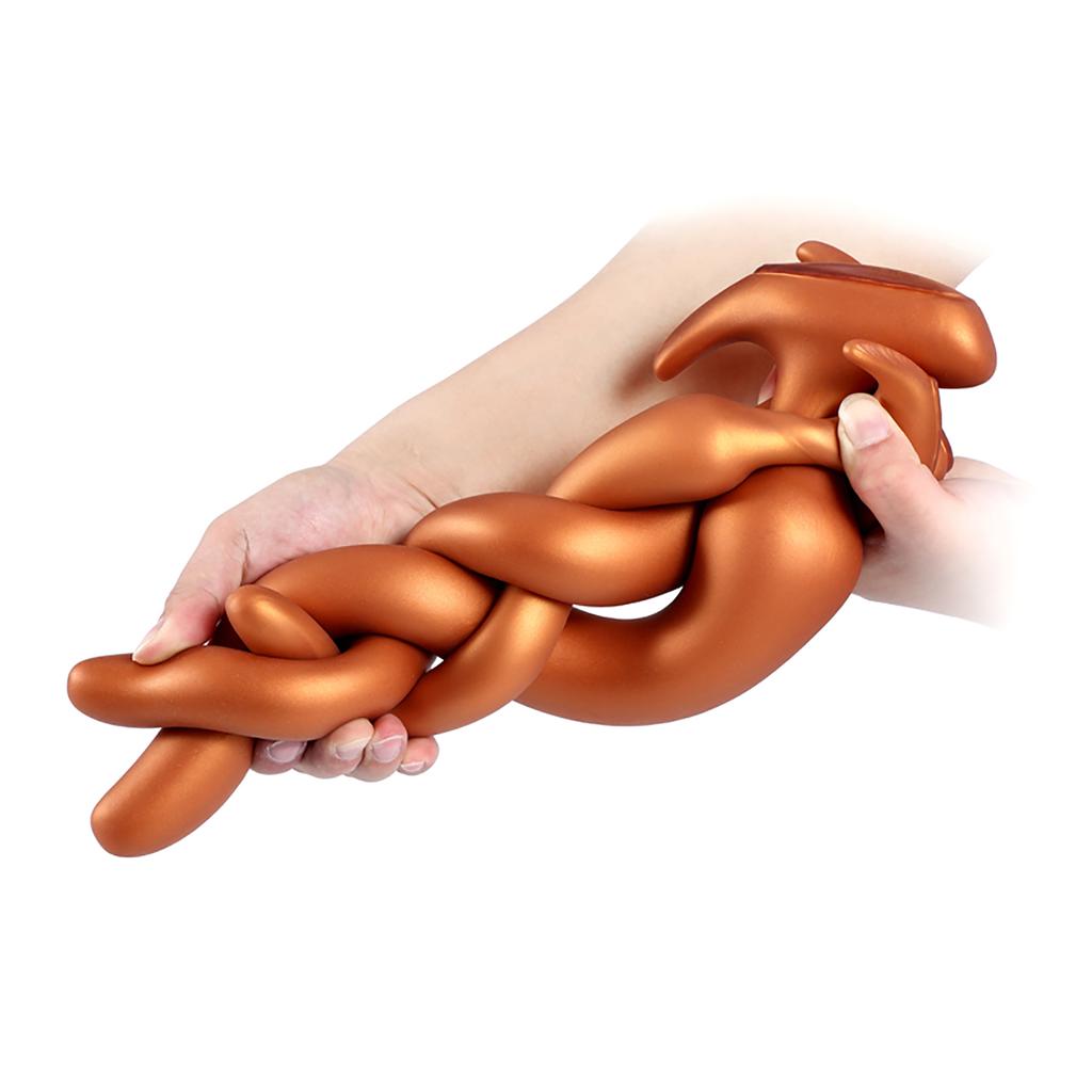 Жидкий силикон, удлиненная анальная пробка, фаллоимитаторы, анальный расширитель, огромная анальная пробка, стимулирует влагалище и анус, массаж простаты, секс-игрушки