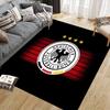 Germany Flannel Pattern Square Carpet,Area Rug,Carpet Rug for Living Room Bedroom Sofa Playroom Decor,Non-slip Floor Mat
