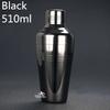 510ml Stainless Steel Cocktail Boston Bar Shaker Japanese Style Mirror Finish Bar Wine Drink Mixer Set
