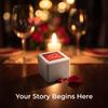 Rotating Pull Out Jewelry Box 3D Printed Couple Surprise Declaration Gift  Christmas Gift