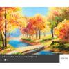 Пазл MISITU, микроэлемент, 1000 элементов, пазл, пейзаж, картина, природа, лес, река, клен, подарок на день рождения, рождество, стильный интерьер, осень x 38
