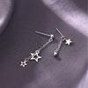 Star Earrings New Year's New Trendy Simple Asymmetric Tassel Earrings Earrings Women's Earrings