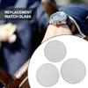 3 шт. Плоское сменное стекло для часов, круглое прозрачное стекло для часов (35+36+40)