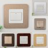 Type Non-Adhesive Living Room Decor Dustproof Switch Protective Anti-Dirty Buckle New Simple Sticker For Home Cover Outlet Wall