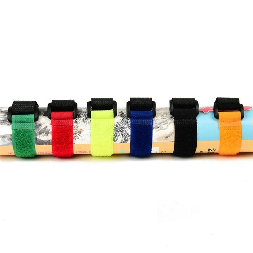 10 шт. многоразовый ремень для удочки, эластичная лента для снастей, держатель для удочки, аксессуары