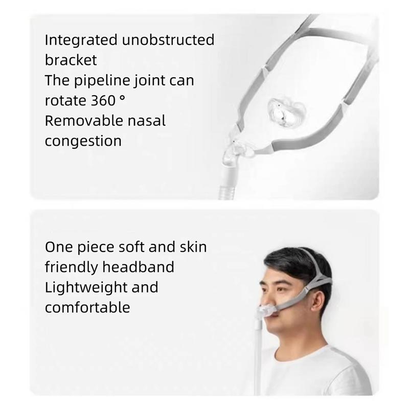 CPAP Помощник для сна YP-01 Назальная подушка Чехол Наголовник S M L Подушечки Для маски от храпа
