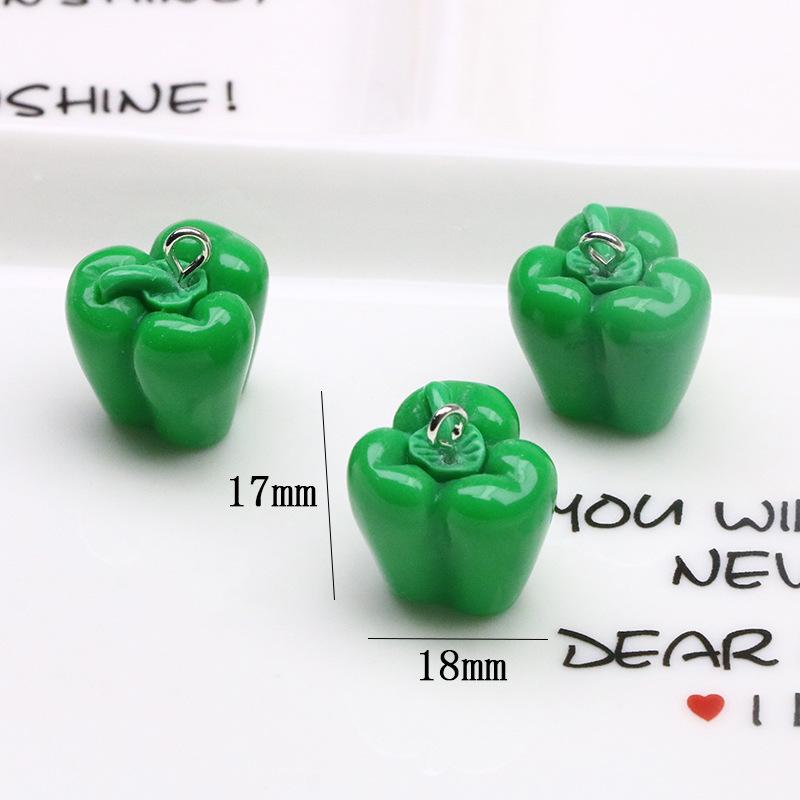 13pcs 3D Vegetable Sweet Potato Big Vegetable Resin Charms Carrot Pendants for Diy Necklace Keychain Jewelry Making Supplies