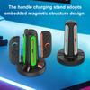 Магнитная док-станция для зарядки контроллеров для Nintendo Switch 2, зарядное устройство для контроллеров с 2 светодиодами, USB-подставка для зарядки, станция со слотом для карт памяти