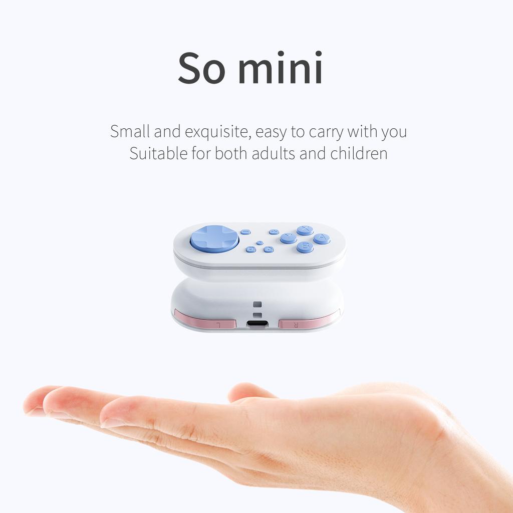 Беспроводной мини-контроллер LinYuvo для Switch&Lite&OLED, Windows, Android и MacOS со светодиодной подсветкой KS54