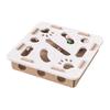 Cat Scratch Maze Toy Interactive Felt Maze Nail File Self-Play Maze Box with 3 Bell Balls for Indoor Cats Stimulate Kitten Energy And Instincts