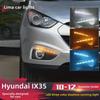 Светодиодные указатели поворота и дневные ходовые огни для современных IX35 10-13 годов, подходят для старых модифицированных моделей IX35