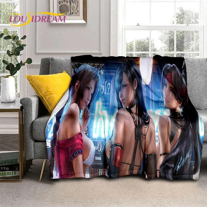 Аниме игровой персонаж, сексуальное кружевное одеяло для девочек, милое мультяшное одеяло, мягкое одеяло для дома, спальни, кровати, дивана, покрывало для пикника, детское одеяло