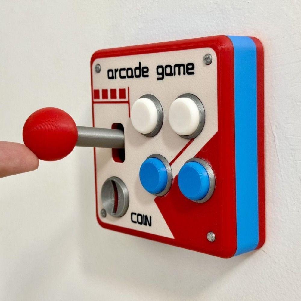 Retro Arcade Games Light Switch Guard Covers Creative Console-shaped Switch Cover  Home Decoration
