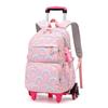 School Bag Roller Student Backpack 6 Wheels ZRY5159