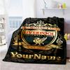 Liverpool Personalized Text Blanket Multi-purpose Customizable Blanket Warmthful Decor Perfect for Home Decor Office Sofa Livingroom