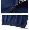 Men's Plus Size Zipper Sweatshirt Coat - 2024 Autumn/Winter Collection, Loose Thin Fit, Model 5083