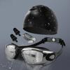 High-definition Waterproof Anti-Fog Silicone Swimming Goggles Adult Swimming Goggles Swimming Cap Earplugs Eyewear