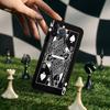 Чехол для телефона 'Игральные карты' для IPhone 17,16,15,14,13,12,11,Pro,Max,Plus, Мягкий силиконовый черный чехол