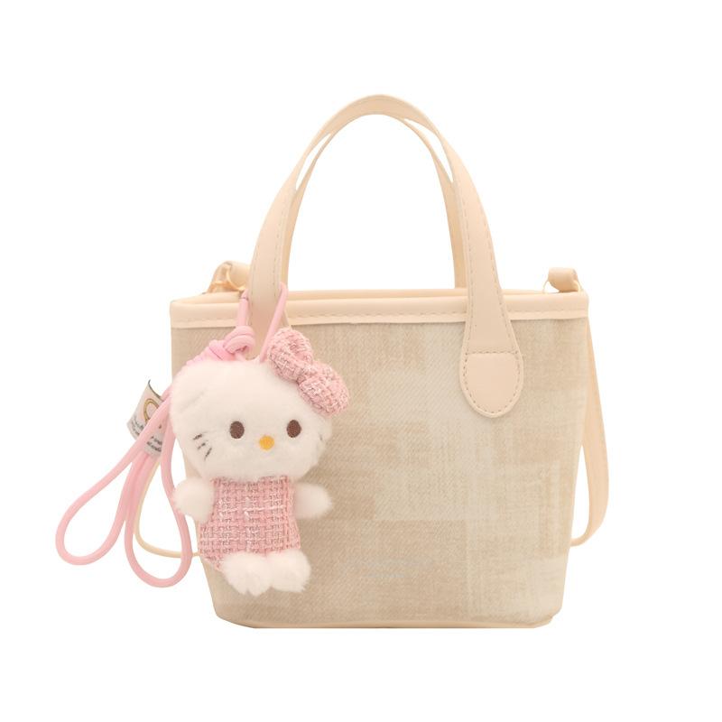 New Korean version of highvalue bucket bag women's new simple commuting handbag casual bag