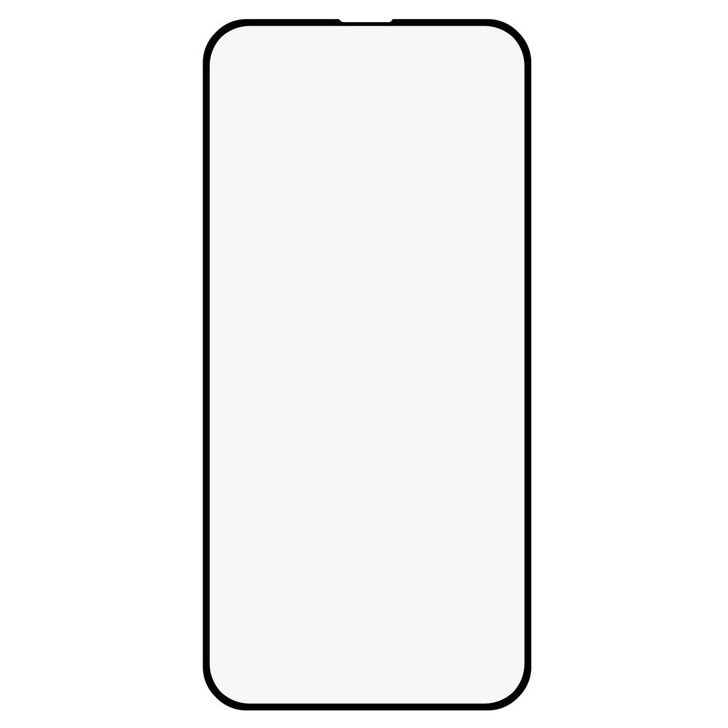 Для iPhone 14 Plus/13 Pro Max 6,7 дюйма Защитная пленка для экрана из закаленного стекла с ПК-рамкой Взрывозащищенная Полностью клеевая Полное покрытие