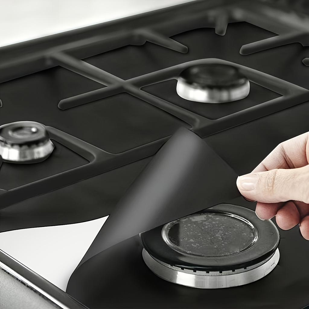[Маслостойкий протектор для плиты] Маслостойкий коврик-протектор для кухонной газовой плиты | Подкладка для газовой плиты, Крышка для варочной панели, Кухонные аксессуары