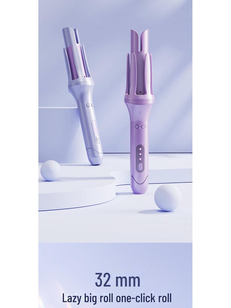 Automatic 32mm Curling Iron - Gentle On Hair, Negative Ion Technology, Ideal for Waves and Hair Care.