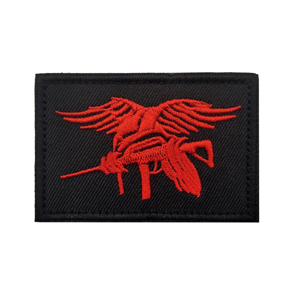 Вышитая нашивка на липучке Navy SEALs для зарубежных клиентов