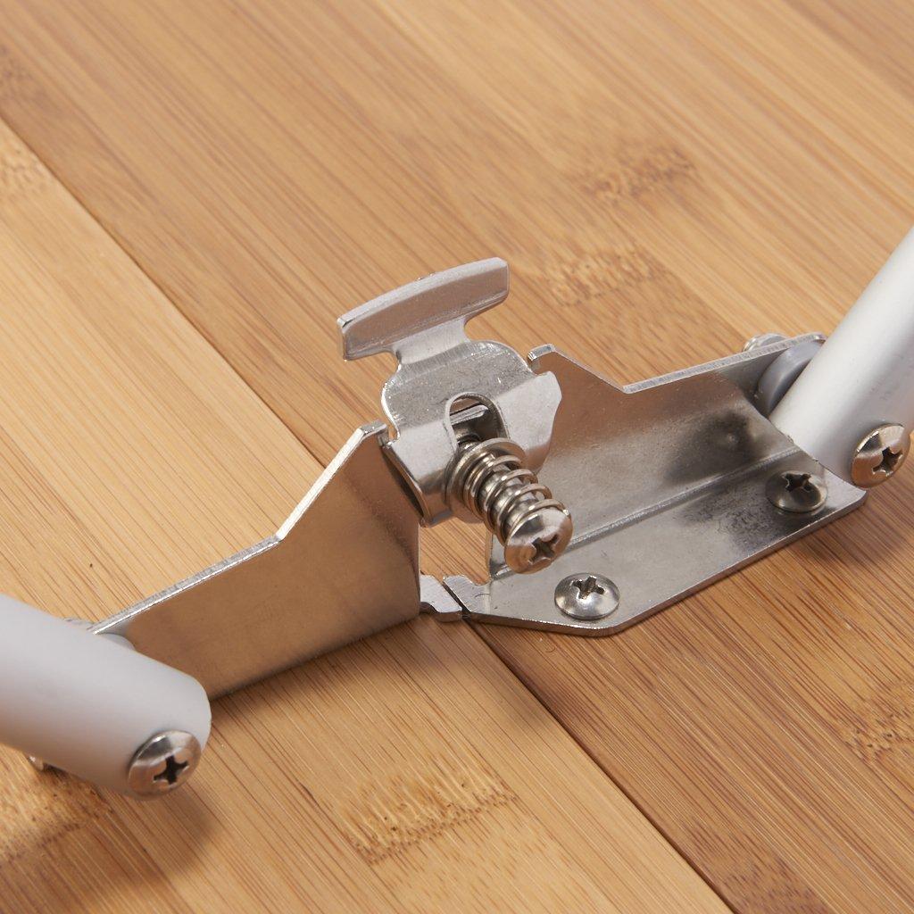 Captain Stag Camping BBQ Desk Alvaro Bamboo Round Low Table 65UC-503