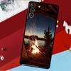 Camping Nature Funda For Samsung Galaxy S26 S25 S24 S22 S23 Ultra Plus S20 S21 FE S9 S10 S25 FE Phone Case