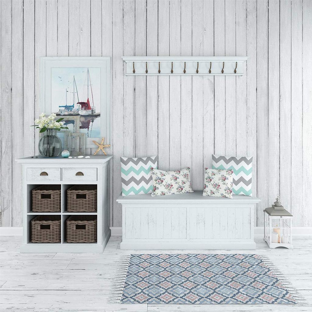 45cm x 10m Woodgrain Self-Adhesive Wallpaper, Waterproof & Heat-Resistant Removable Vinyl, DIY Wood Plank Decal for Furniture Restore & Kitchen, PVC