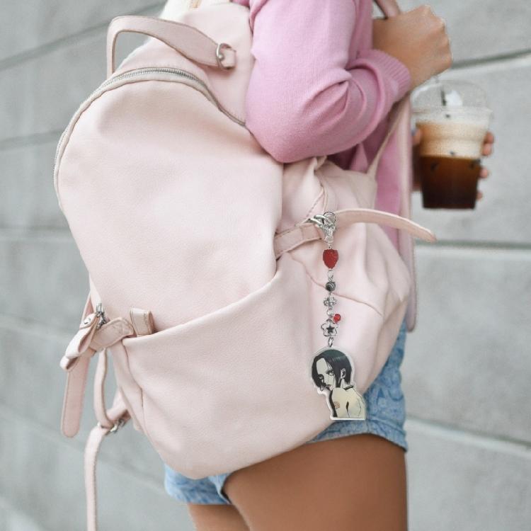 Аксессуар для телефона из акрилового сплава, Мобильная цепочка-украшение, Легко носить, Шарм, Подвеска для сумки для модной молодежи