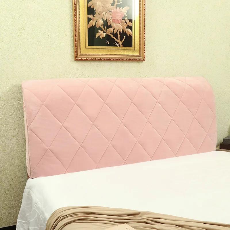Все включено стеганый чехол для головы бархатный чехол для изголовья прочный чехол для спинки кровати пылезащитный чехол для изголовья кровати пылезащитный чехол для прикроватной тумбочки