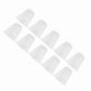 10pcs/Set Durable Safe Plastic Hydroponic Basket Cup for Garden Balcony Planting(White)