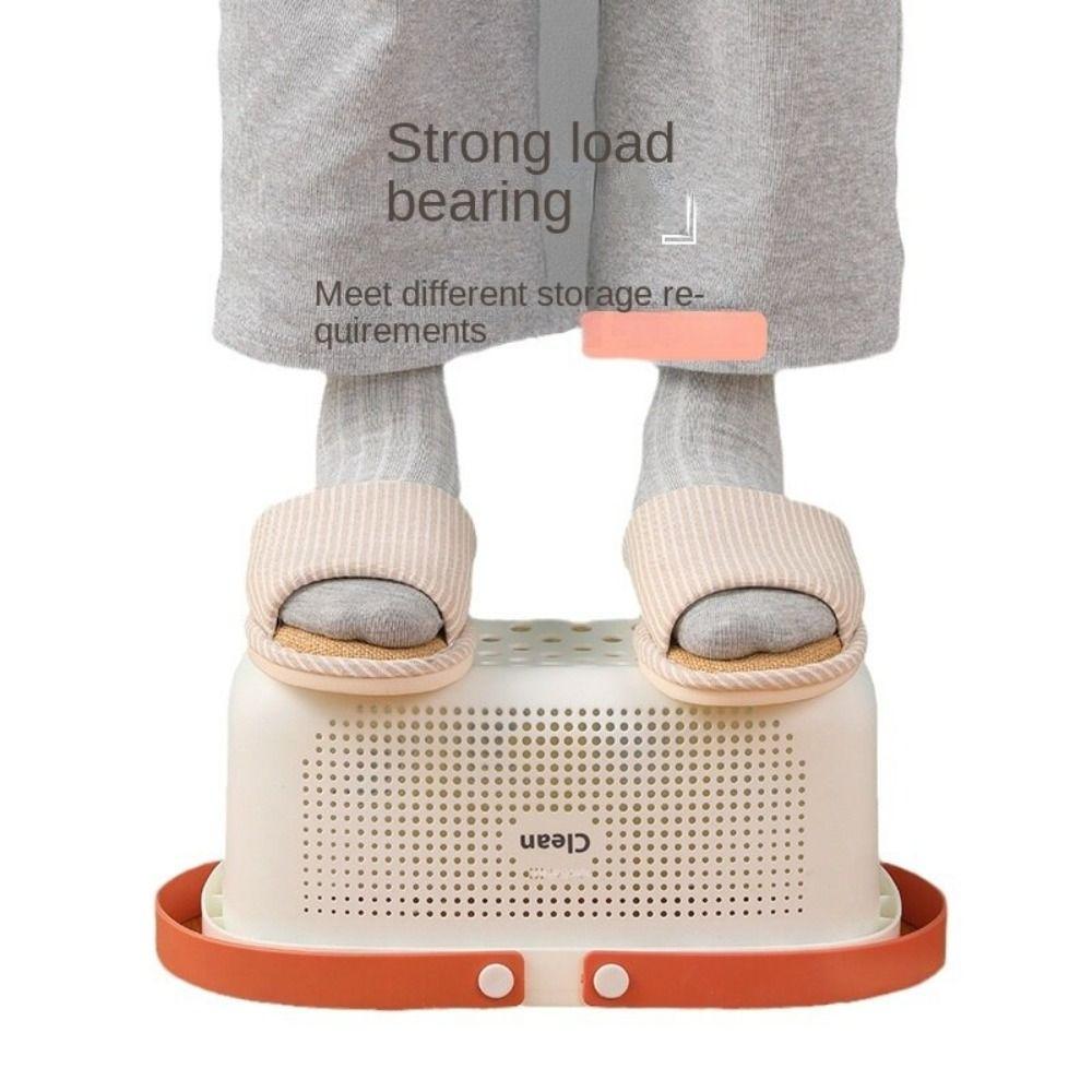 С ручкой сливная корзина штабелируемый органайзер для туалетных принадлежностей не деформируется корзина для ванной ванная комната